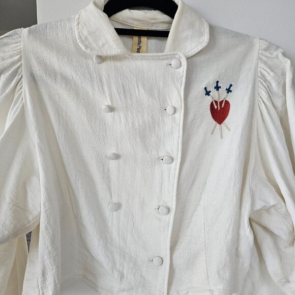 Samantha Pleet Pastry Blouse Size M - Picture 9 of 10